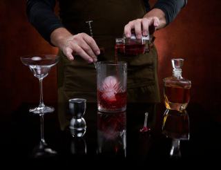 Agitateur fruit asiatique - Déco cocktail oriental colorée