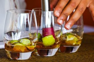 Faux glaçons en plastique transparents - Déco cocktail