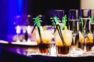 Verre à cocktail ananas - Verre tropical festif