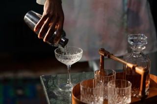 Verre à cocktail en forme de noix de coco - Style tiki